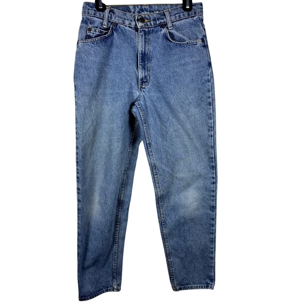 VTG Levi's‎ 550 Orange Tab Student Denim Jeans Grunge 28x28